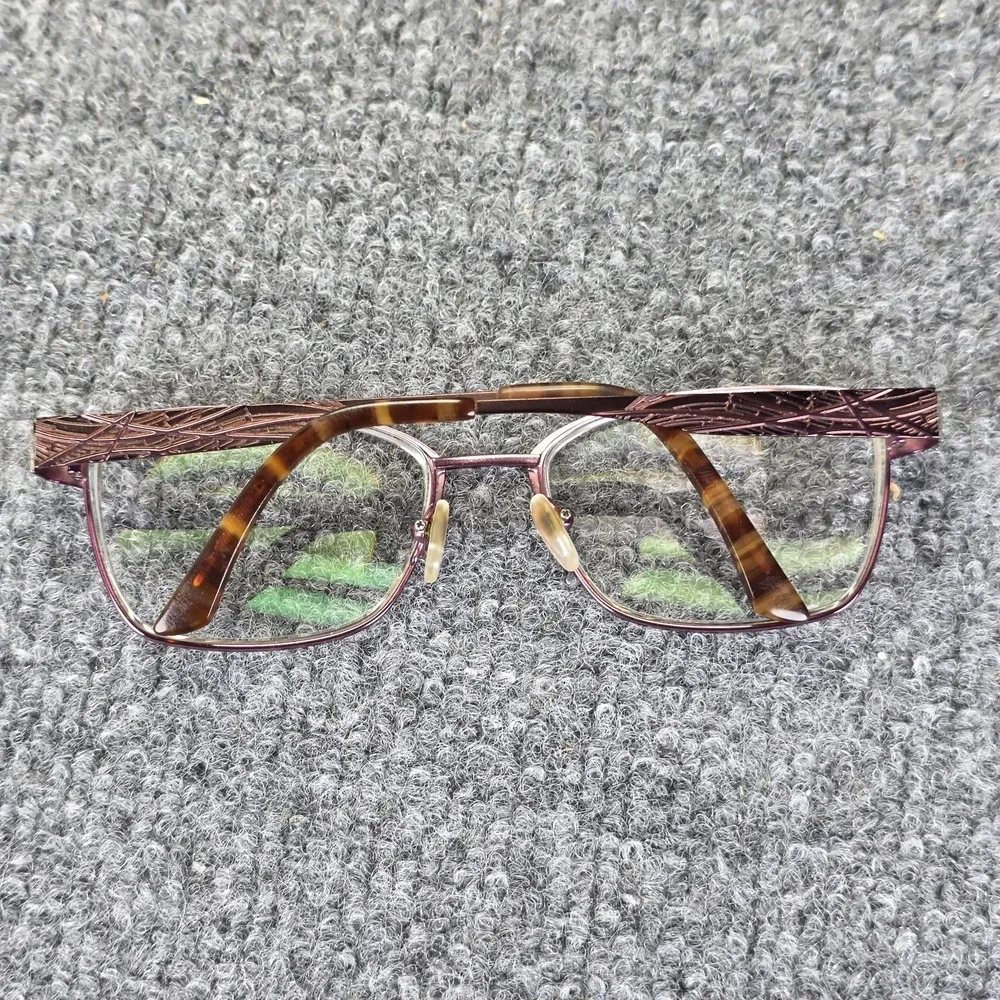 Wittnauer Women Eyeglasses Frames Only Annabelle Brown/Pink 55-17 135
